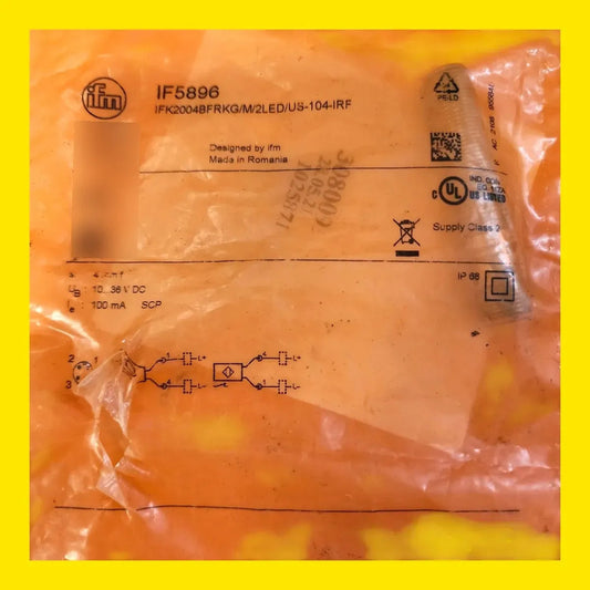 Ifm If5896 Sensor Inductivo De Proximidad Industrial