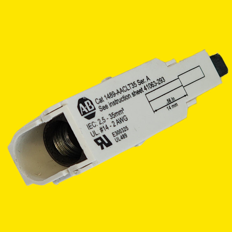 Allen Bradley 1489-aaclt35 Terminal Barra Colectora 35mm 2pz