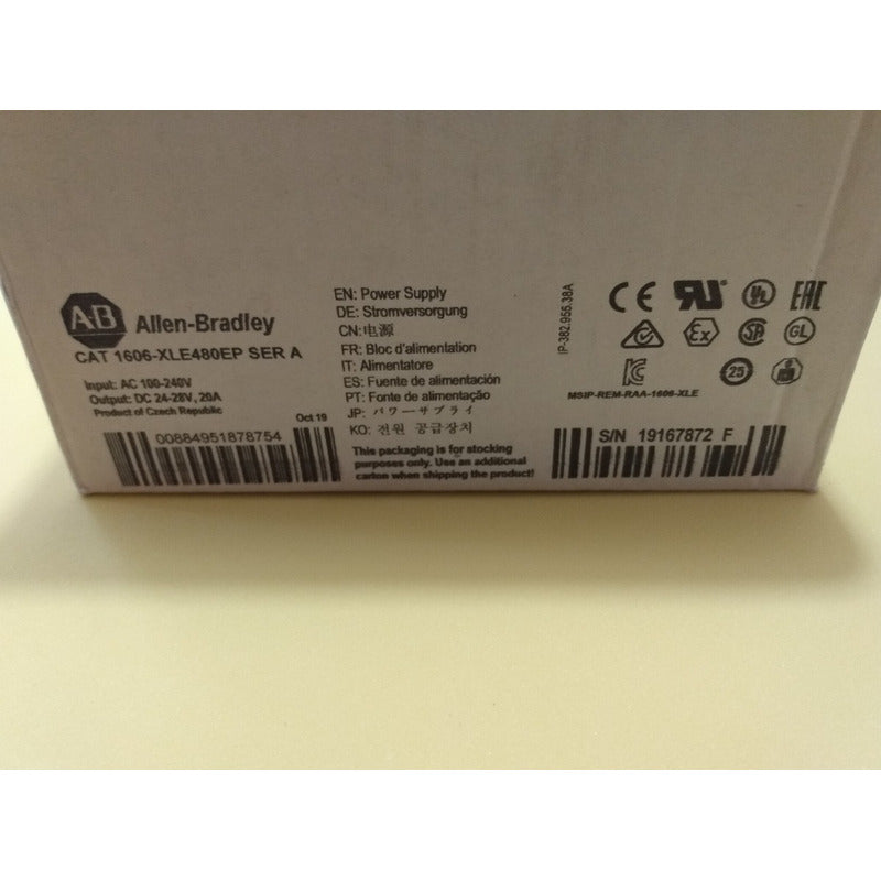 Allen-bradley 1606-xle480ep Fuente De Alimentación 100-240v