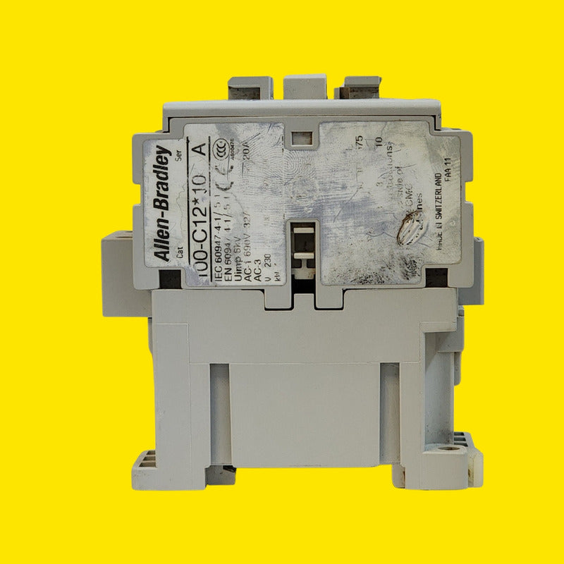 Allen-bradley 100-c12d10 Contactor 12a 3 Polos