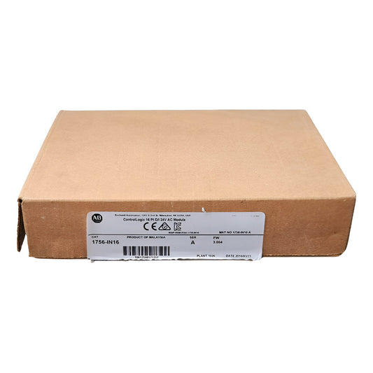 Allen-bradley 1756-in16 Controllogix 16pt D/i 24v Ac Module