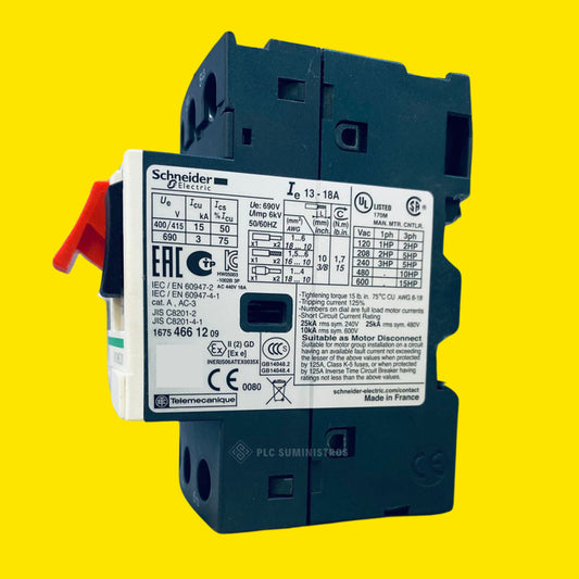 Schneider Electric Gv2me20 Interruptor De Motor