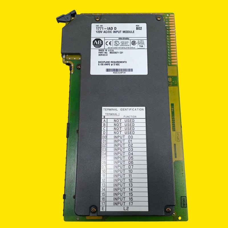 Allen Bradley 1771-iad Ser. D
