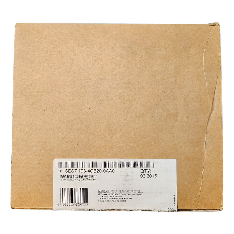 Siemens 6es7 193-4cb20-0aa0 Terminal Module Et200s