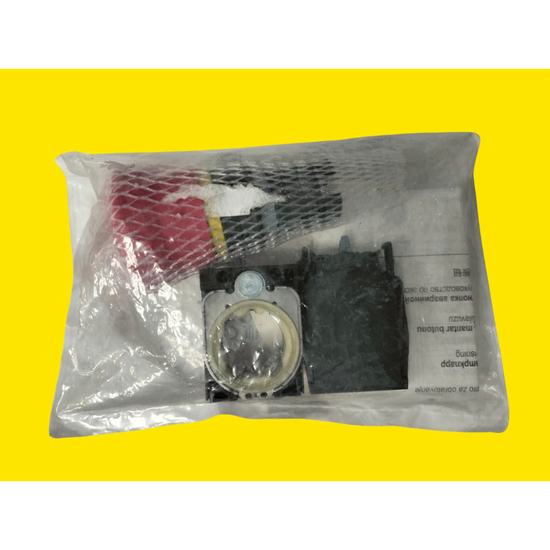 Siemens 3su1100-1hb20-1fg0 Parada De Emergencia Rojo Con Negro