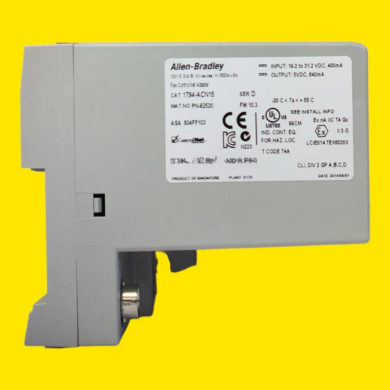 Allen Bradley 1794-acn15 Adaptador Controlnet Flex I/o Serie D