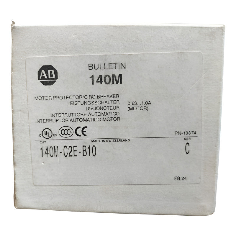 Allen Bradley 140m-c2e-b10 Guardamotor 50/60hz