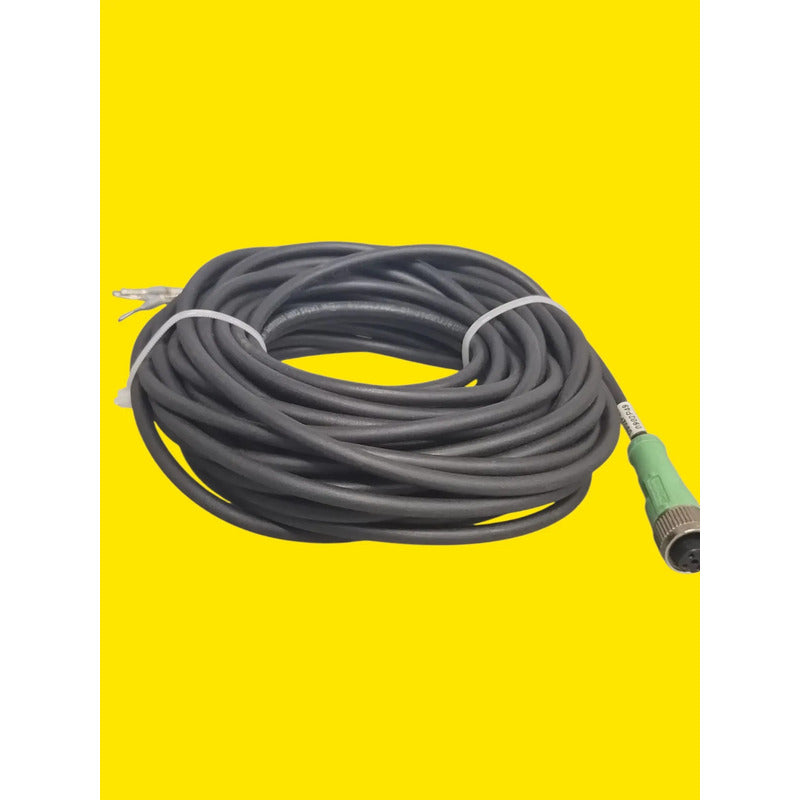 Phoenix Contact Sac-4p-10,0-pur/m12fs Cable 10m 1683002 Negro
