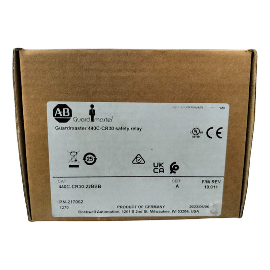Allen-bradley  440c-cr30-22bbb Guardmaster Rele De Seguridad