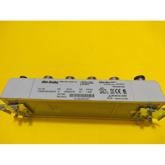 Allen-bradley 1732e-ib16m12soedr Módulo De Entrada Ethernet
