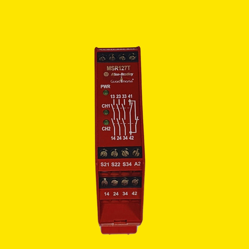 Allen-bradley 440r-n23126 Safety Relay Msr127t Guardmaster.