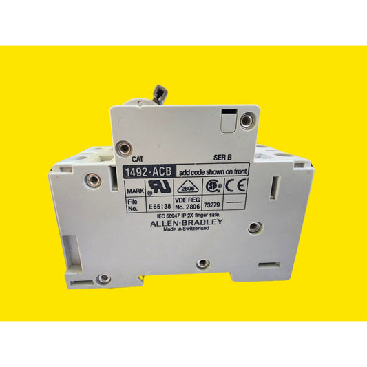 Allen-bradley 1492-cb1 Interruptor Unipolar