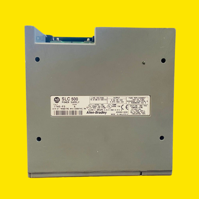 Allen Bradley 1746-p3 - 1746-a10 Fuente De Alimentación