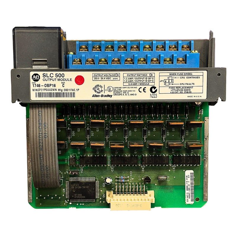 Allen-bradley 1746-obp16 Output Module Slc 500