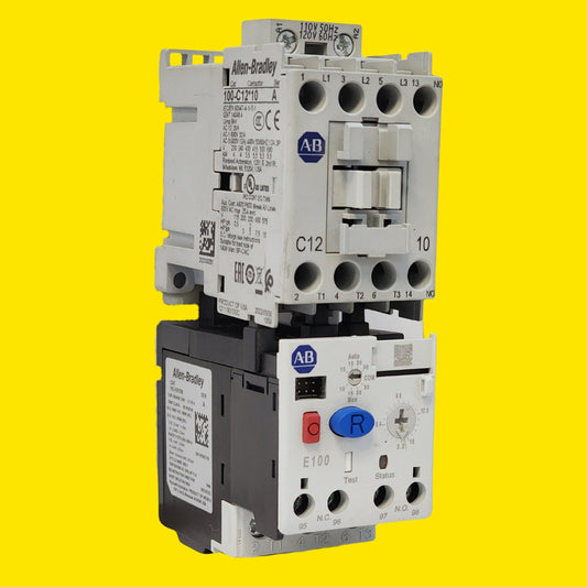 Contactor Allen Bradley 100-c12d10 + Relé 193-1efdb 12a
