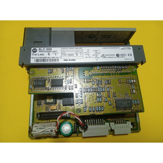 Allen-bradley 1747-l542 Rev 3 Slc 500 Procesador.