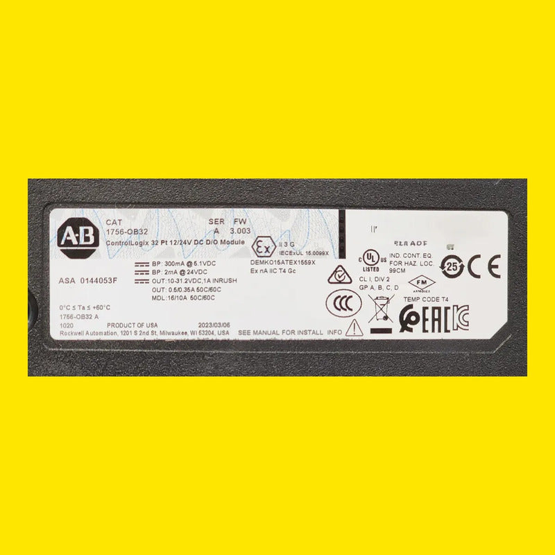 Módulo Allen Bradley 1756-ob32 Salidas Digitales 32 Puntos