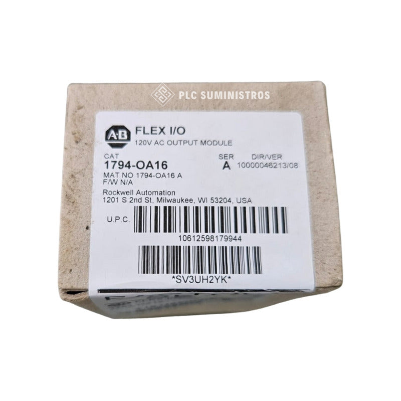 Allen Bradley Modulo De Salidas De 120vac Flex I/o 1794-oa16
