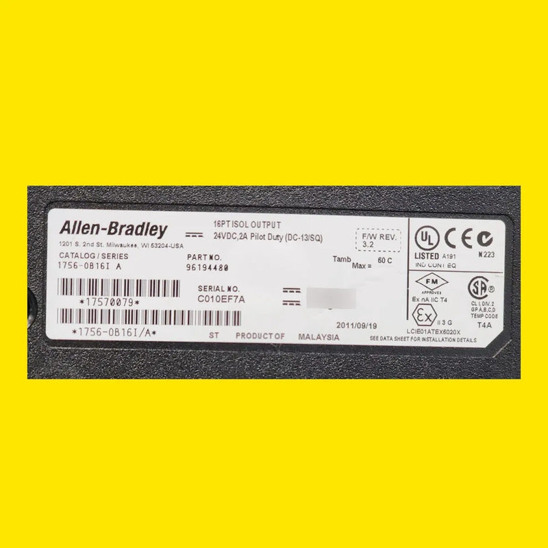 Allen-bradley 1756-ob16i Modulo 16 Salidas Digitales Dc