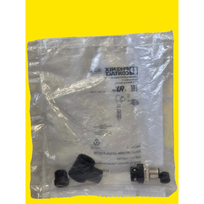 Phoenix Contact Sacc-m12mr-4con-pg7-m Conector M12 1681101 Gris