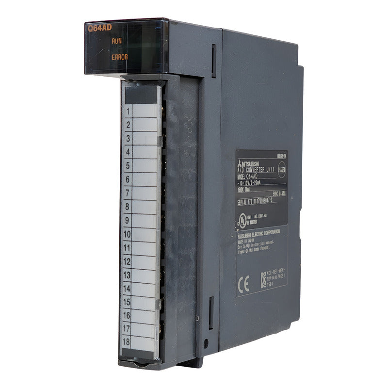 Mitsubishi Q64ad Módulo Analógico Entrada 4-20ma 12 Bits