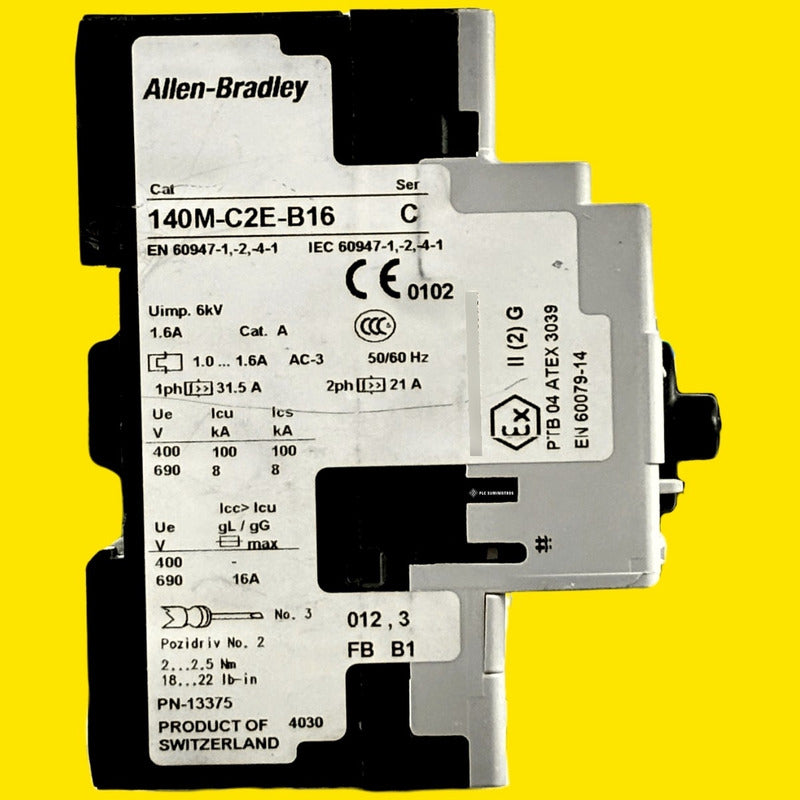 Allen-bradley 140m-c2e-b16 Interruptor Automatico Motor