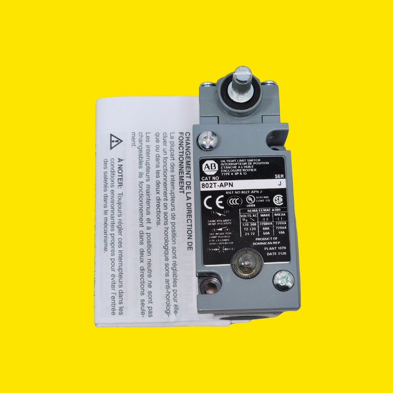 Allen Bradley - Allen Bradley 802t-apn Oiltight Interruptor