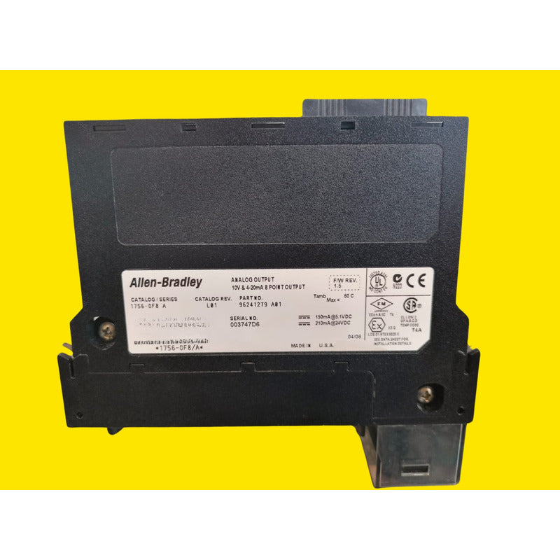 Allen Bradley 1756-of8 Controllogix Modulo Salidas Analogas