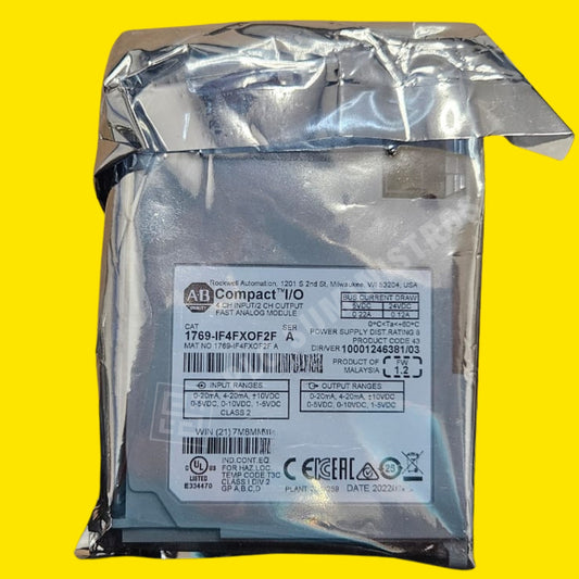 Allen-bradley 1769-if4fxof2f 4ch In / 2ch Out Fast Module