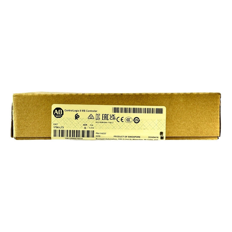 Allen-bradley 1756-l73 Controllogix 8mb Controller