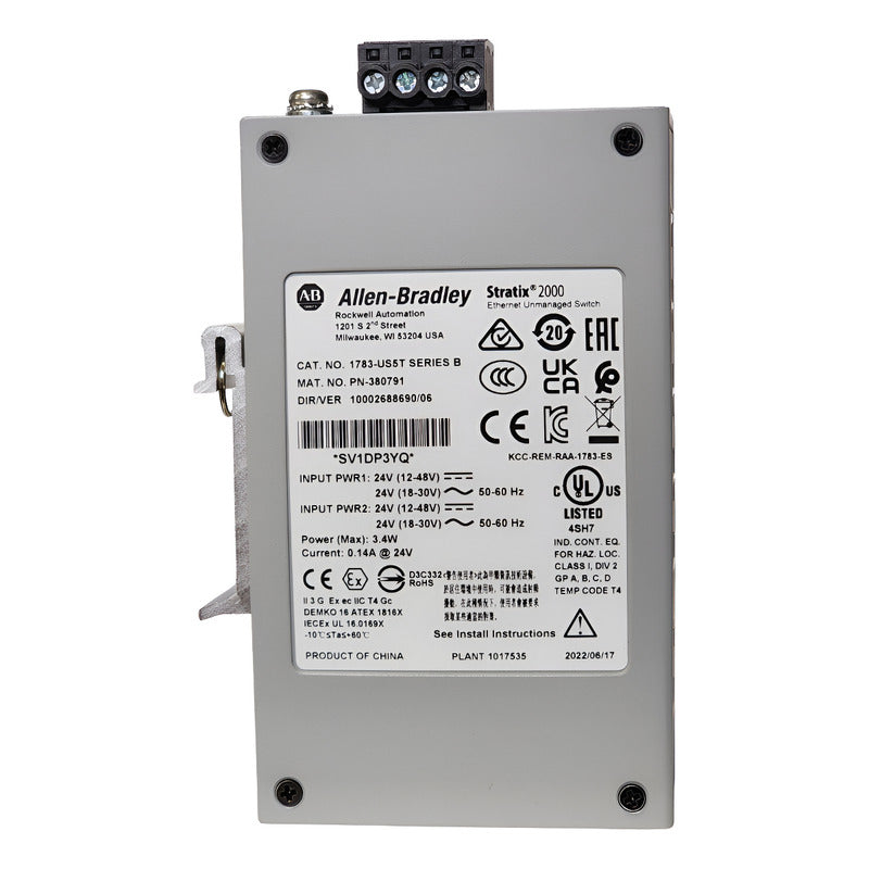 Allen Bradley - Allen Bradley 1783-us5t Switch Stratix 5