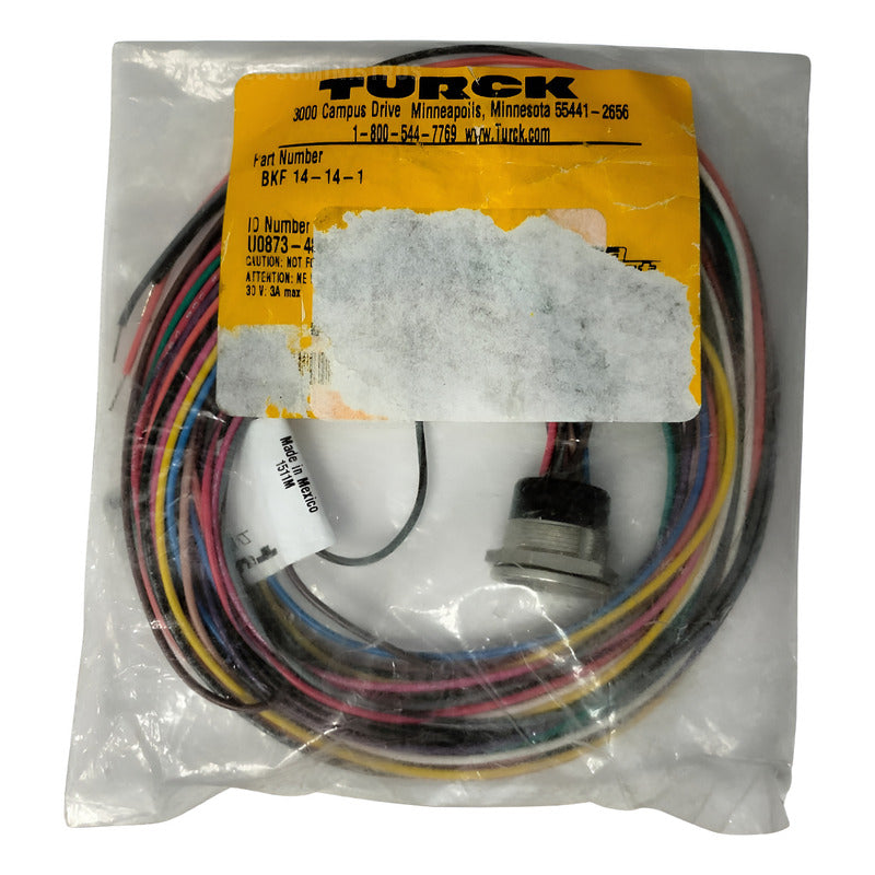 Turck Bkf 14-14-1 Conector De Montaje