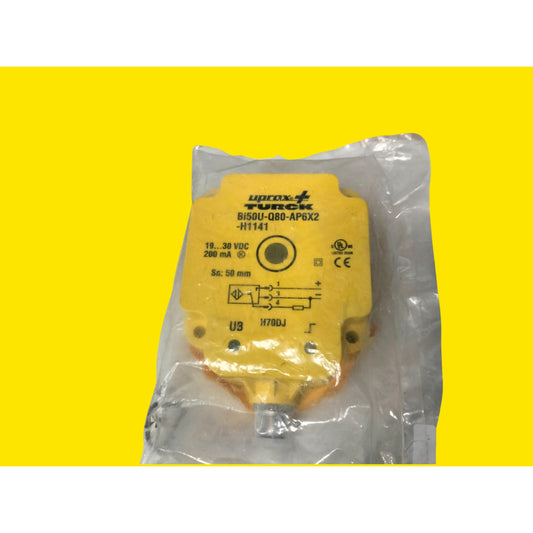 Turck Bi50u-q8-ap6x2-h1141 1608940 Sensor Inductivo