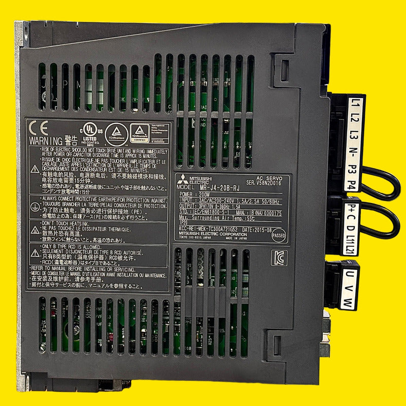 Mitsubishi Mr-j4-20b-rj Servo Drive