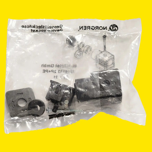 Norgren 1258133 2p+pe Socket Para Bobina De Solenoide