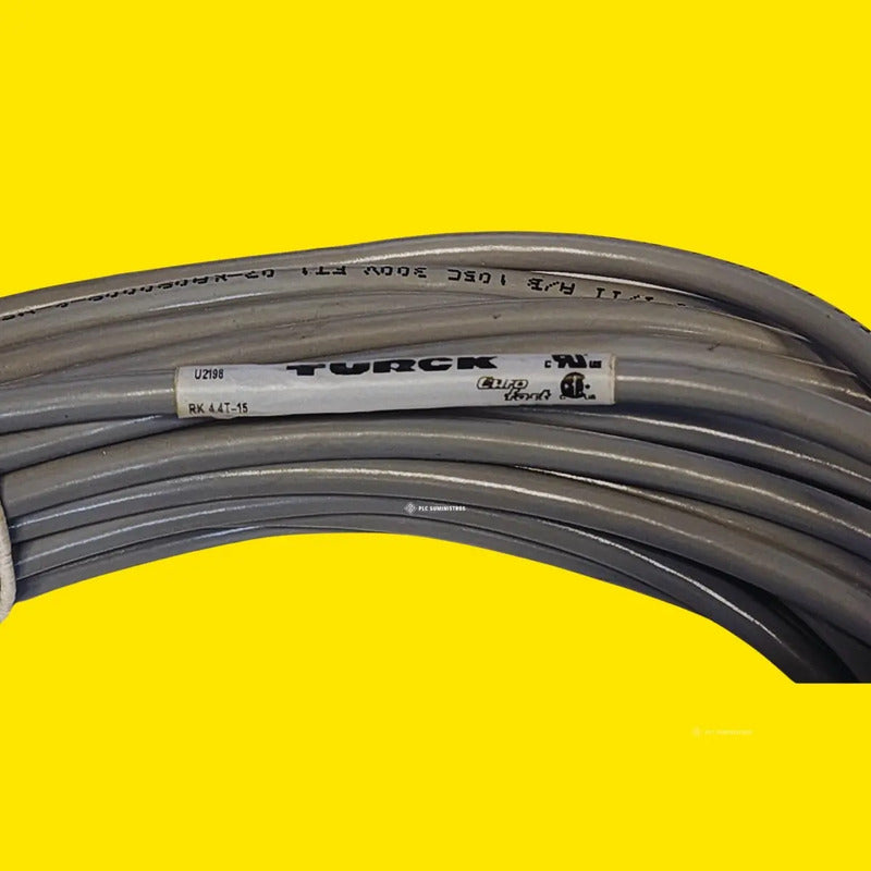 Turck Rk 4.4t-15 Cable Sensor M8 4 Pines 15m U2198