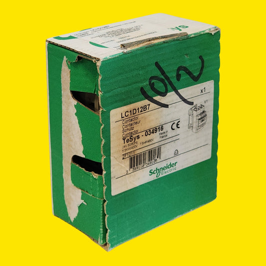 Schneider Electric Lc1d12b7 Contactor 12a 24v