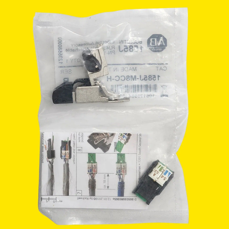 Allen-bradley 1585j-m8cc-h Conector Ethernet Rj45 Ip67