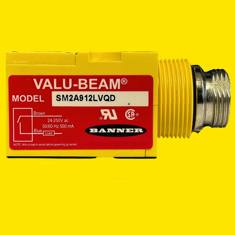 Banner Sensor Sm2a912lvqd Fotoeléctrico