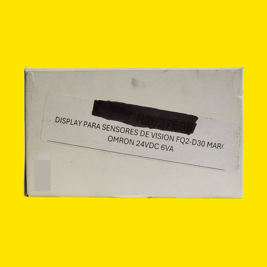 Display Omron Fq2-d30 Para Sensores De Visión Industrial