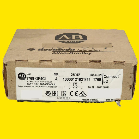 Módulo 1769-of4ci Allen-bradley 4 Salidas Analógicas 20ma