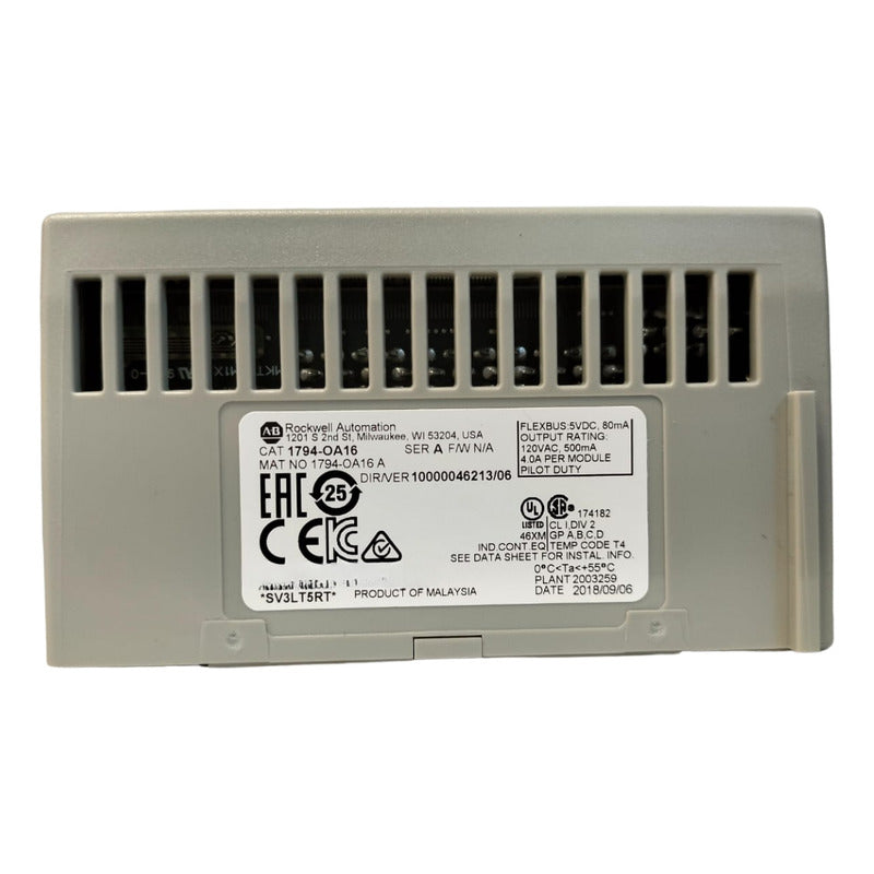 Allen Bradley Modulo De Salidas De 120vac Flex I/o 1794-oa16