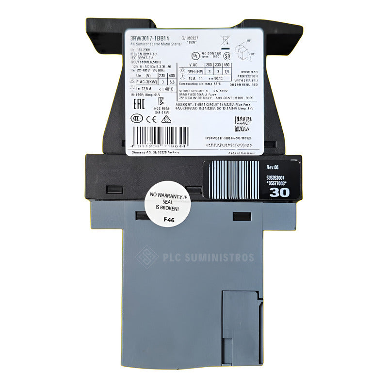 Siemens Softstart 3rw3017-1bb14