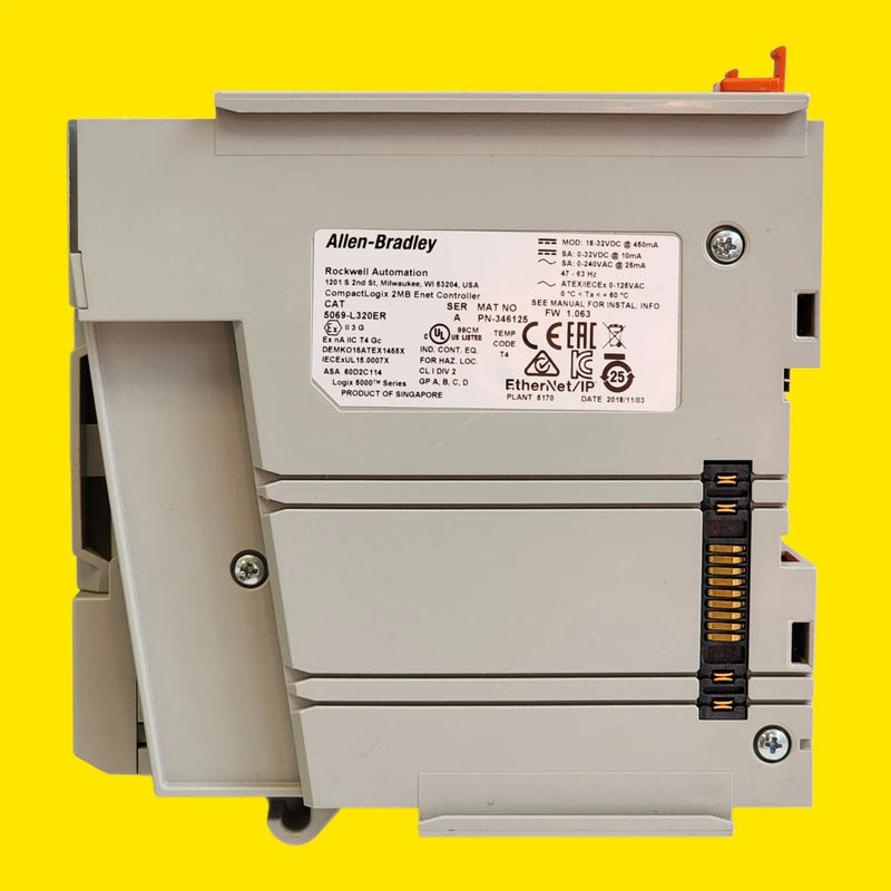 Allen Bradley 5069-l320er Plc Compactlogix 5380 2mb Enet