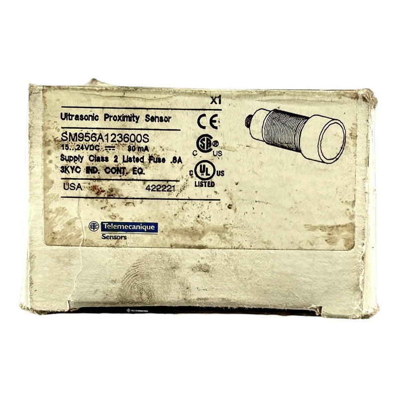 Telemecanique Sm956a123600s Ultrasonic Proximity Sensor