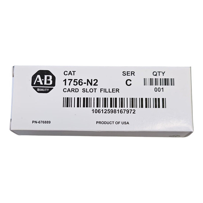 Allen Bradley 1756-n2 Tapa Ciega En Caja