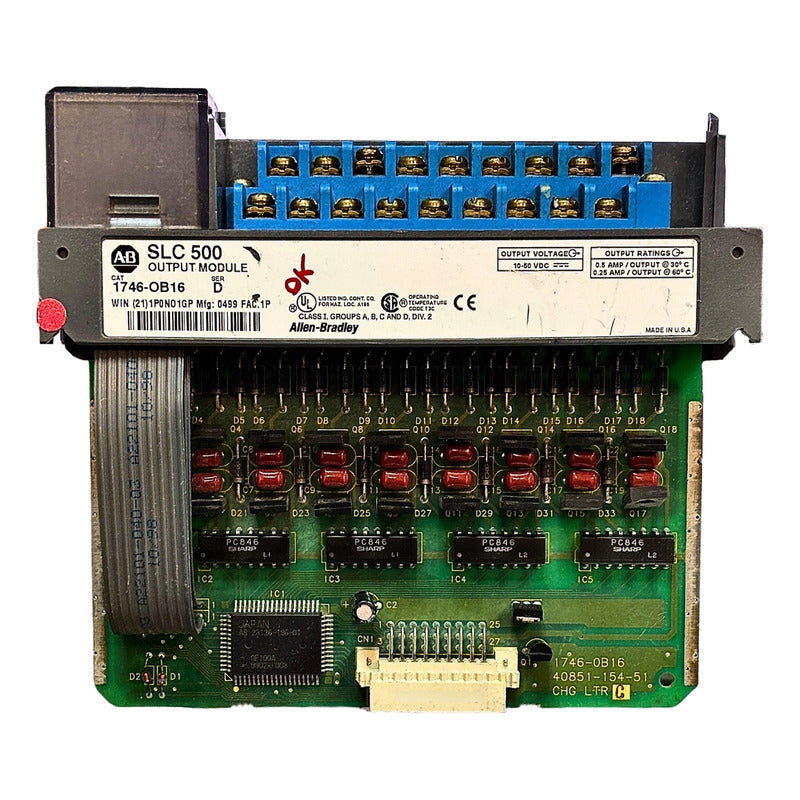 Allen-bradley 1746-ob16 Modulo Salidas Slc 500 Plc
