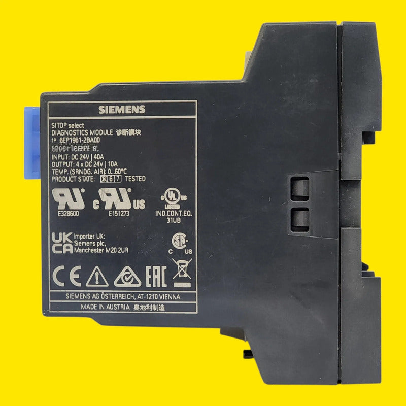 Siemens 6ep1 961-2ba00 Módulo De Redundancia Sitop