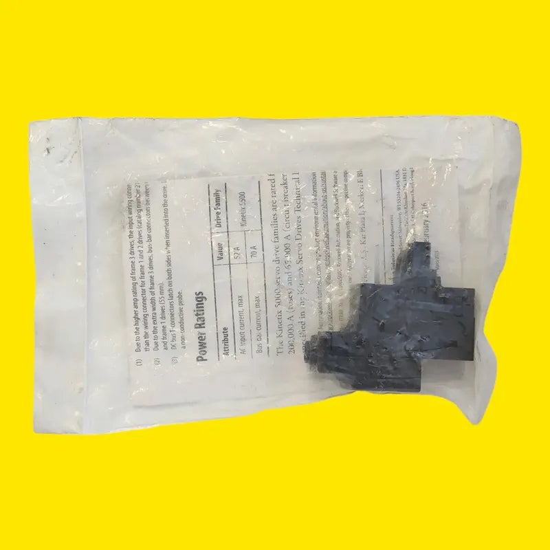 Allen-bradley 2198-tcon-24vdcin36 Conector 24vdc Kinetix Negro