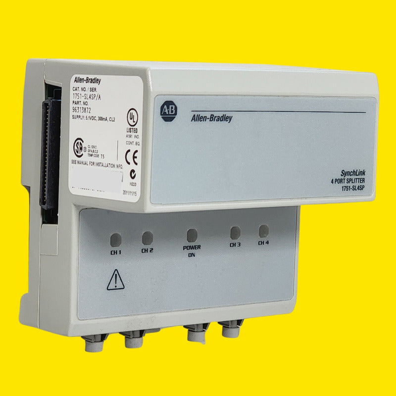 Allen-bradley 1751-sl4sp Bloque Divisor De Fibra 4 Puertos